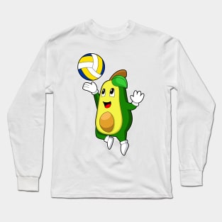 Avocado Volleyball Long Sleeve T-Shirt